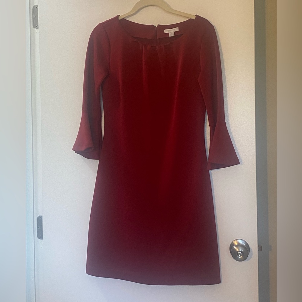 Classic and Elegant Maroon Dress